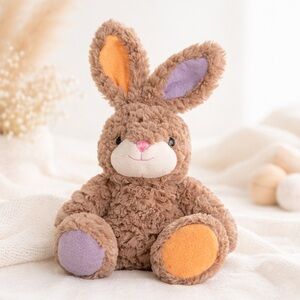 🐰Animal Adventure Plush Brown/Purple/Orange Bunny Rabbit, NWOT